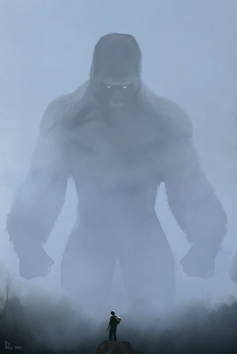 Illustration for article titled This Gorgeous Kong: Skull Island Concept Art Is Fit for a King